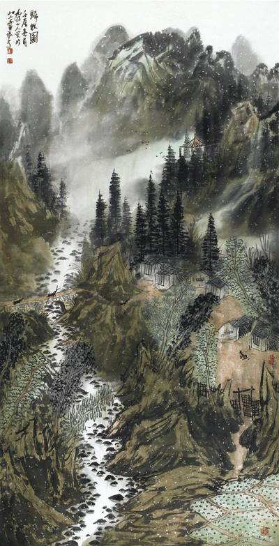 画家刘国恩个人简介,刘国恩画家拍卖