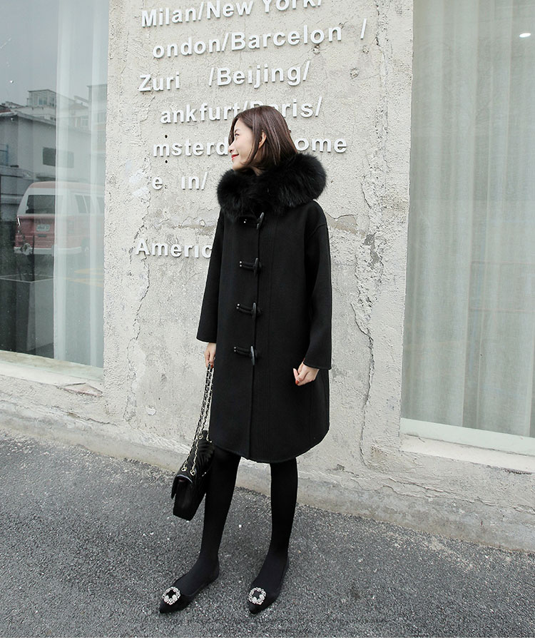 高级面料毛呢大衣,高级质感的毛呢大衣