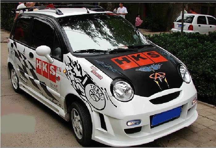 汽车不改不如推下海再加两块砖,当年奇瑞qq改装经典案例