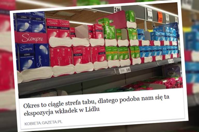 波兰超市卫生巾,波兰有卫生巾卖吗