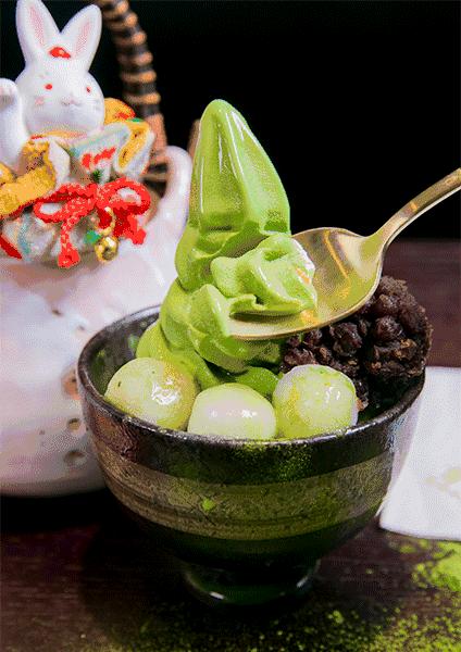 天津人为一只抹茶小兔几甘愿排大队!只为感受那恋爱般的甜度!