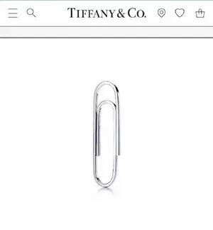 tiffany奢侈品曲别针,tiffany蒂芙尼曲别针