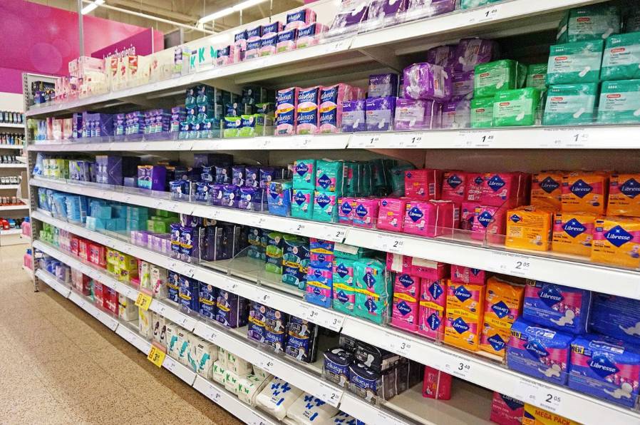 波兰超市卫生巾,波兰有卫生巾卖吗