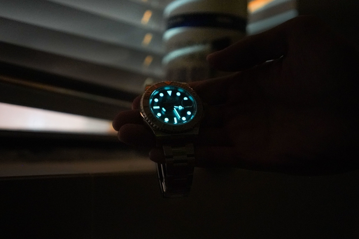 劳力士游艇名仕40mm上手效果,劳力士灰名仕游艇