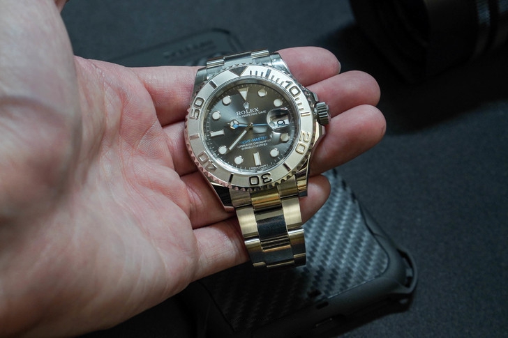劳力士游艇名仕40mm上手效果,劳力士灰名仕游艇