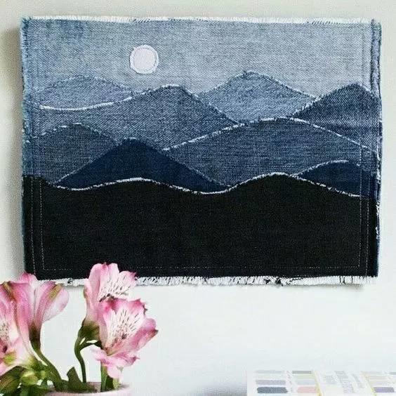 如何把旧牛仔裤变成新的,旧牛仔裤改变上衣