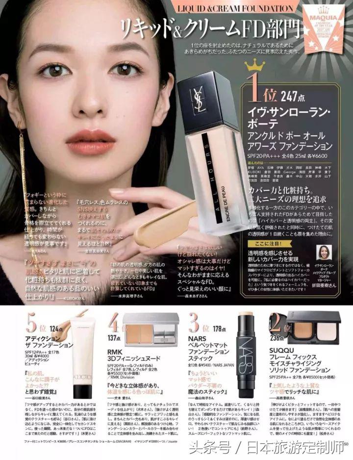 日本好看的美容杂志,值得买的日本护肤产品