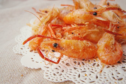 炸河虾又酥又大,干炸酥脆的小河虾