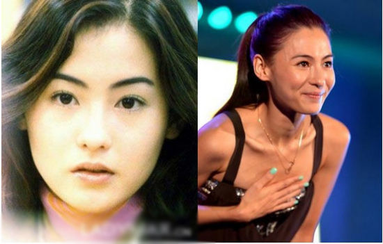 张柏芝带娃蹉跎得还没陈乔恩抗老，AB额前碎发更是暴露了产后烦恼