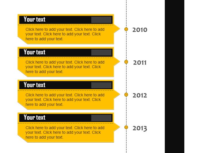 公司发展大事件时间轴ppt怎么做,ppt一天日常安排的时间轴制作