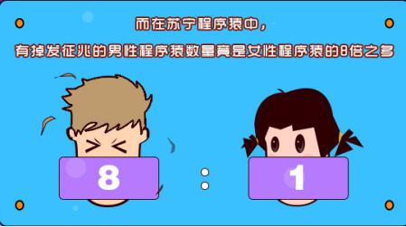 苏宁发布程序员“脱发”大数据榜首竟是？