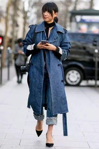 看不出腿型的牛仔裤,看起来腿不肥的牛仔裤