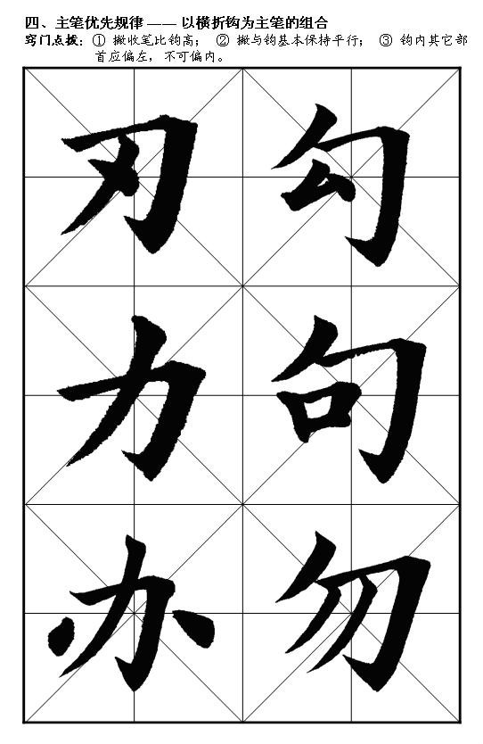 王丙申毛笔楷书入门教程,楷书入门100个毛笔字帖