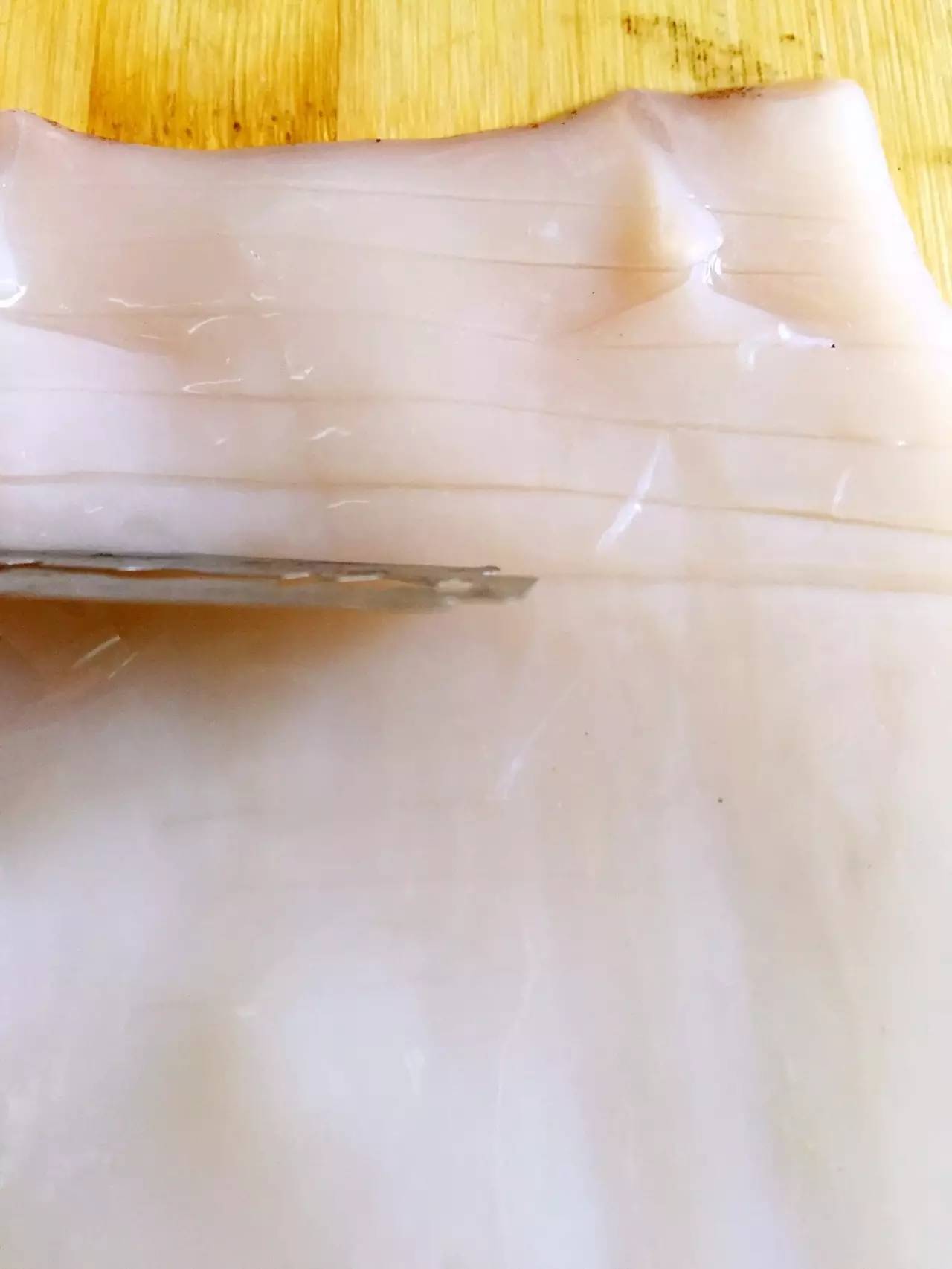 手把手教你切出漂亮鱿鱼花刀,鱿鱼花刀的几种切法