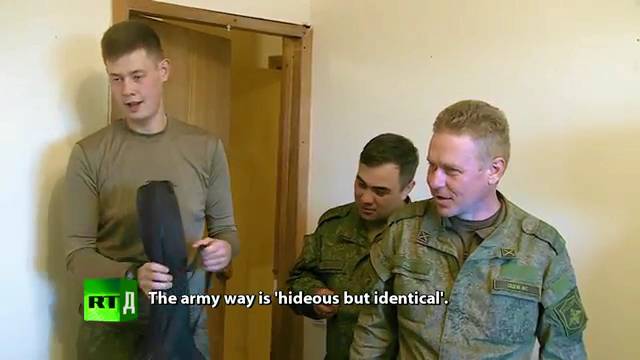 俄罗斯洗脸用凉水,俄军使用的肥皂