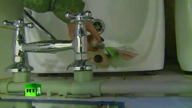 俄罗斯洗脸用凉水,俄军使用的肥皂