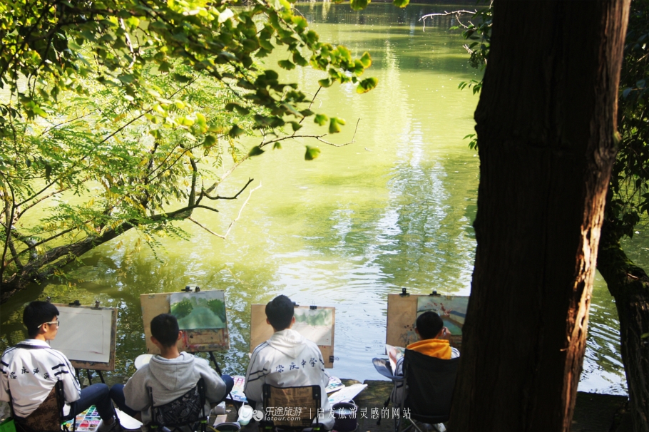 罨画池为什么是红楼梦拍摄地,罨画池红楼梦照片