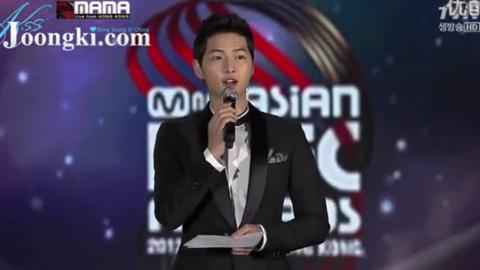 171125从《音乐银行》到MAMA……带你回顾宋先生MC瞬间