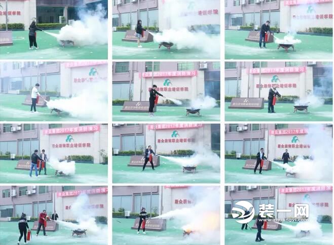 深业万厦居业消防演习,深圳第一高楼消防演练