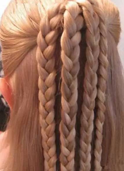 锁骨发伴娘简单编发教程,伴娘披肩编发简单好看吗