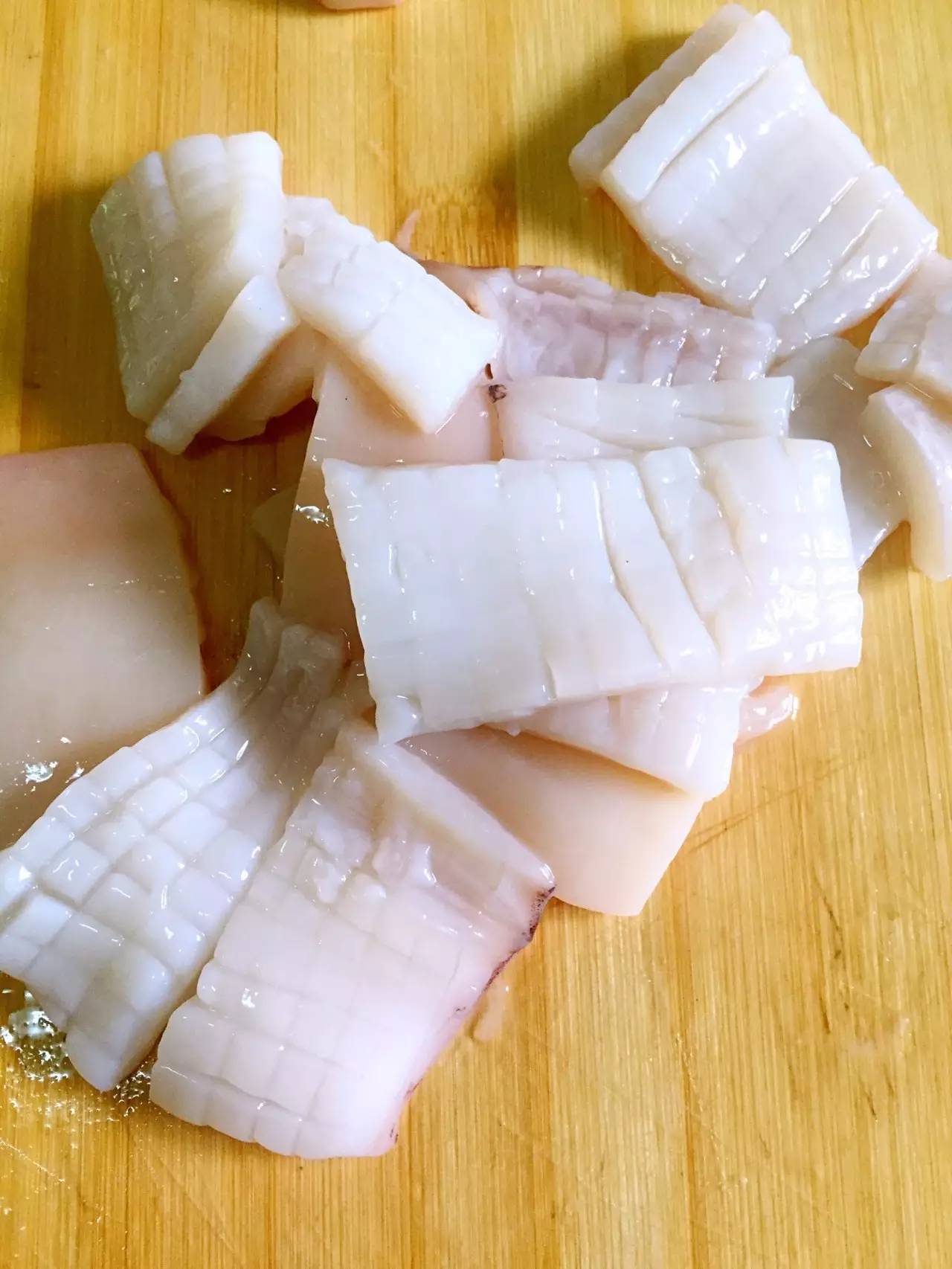 手把手教你切出漂亮鱿鱼花刀,鱿鱼花刀的几种切法