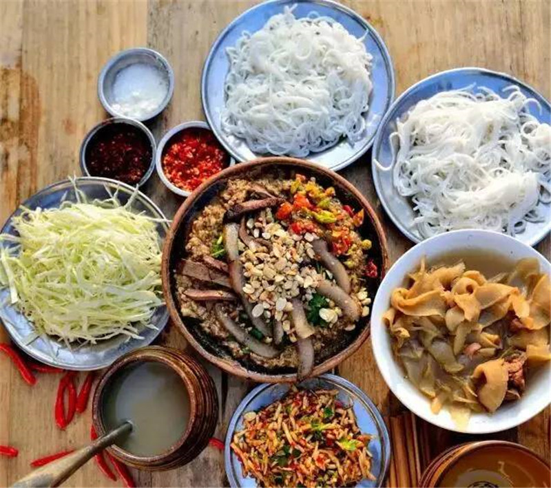 全国有什么米粉品种,全国最有名的米粉小吃