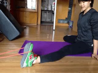 女生的小腿肌肉怎么消除,怎么减肌肉型小腿女生