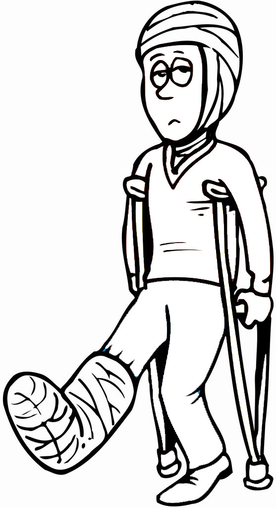 骨折卧床休息怎么个姿势,骨折了不能下地吗