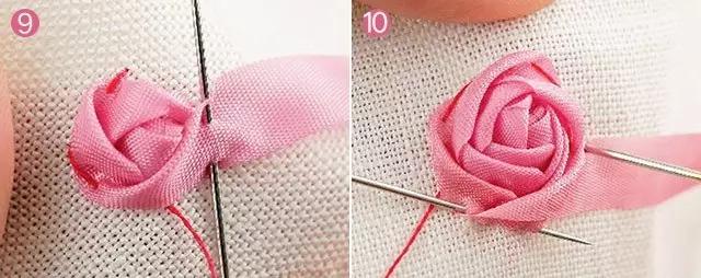 上手快，耗时短，丝带绣出百花园