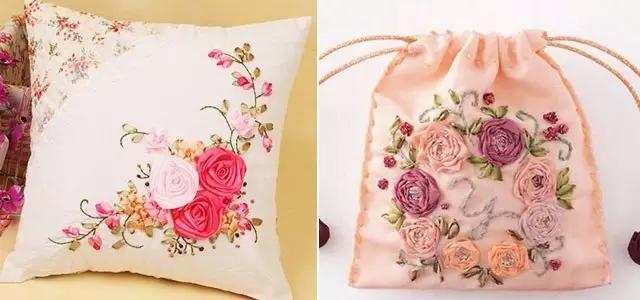 上手快，耗时短，丝带绣出百花园