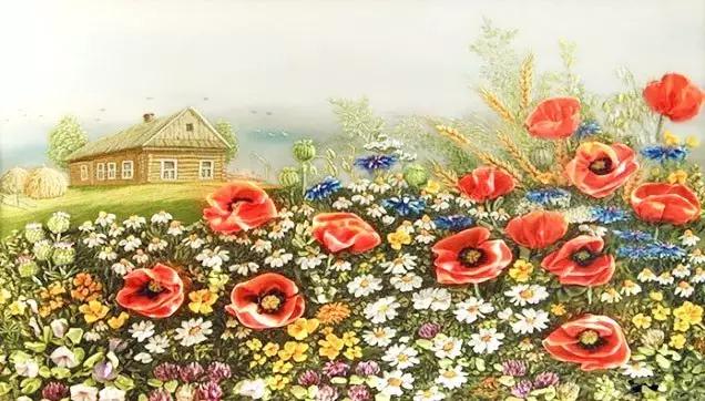 上手快，耗时短，丝带绣出百花园