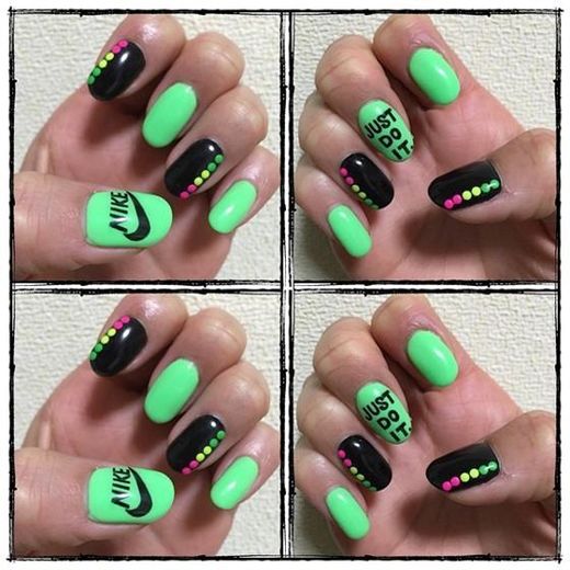 当女人味十足的指彩遇上了男孩风十足的运动品牌会怎么样?