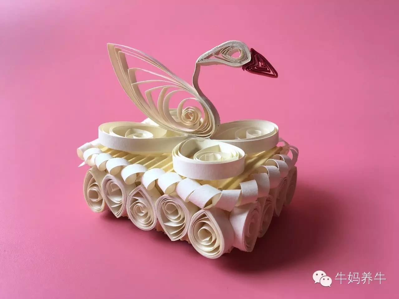 衍纸创意手工简单图片,衍纸手工亲子