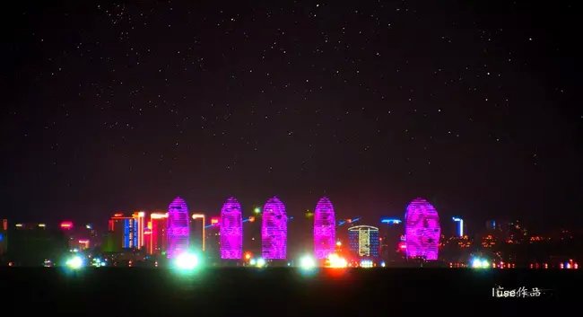 三亚最美的夕阳日落,夕阳的落下