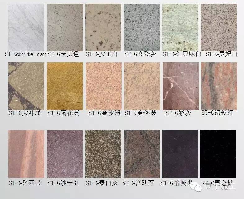 常用建筑用石,常见建筑板材最全总结值得收藏