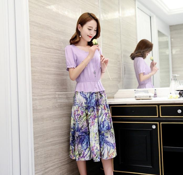 棉麻裙子套装,以质朴之色,点缀美丽梦想!