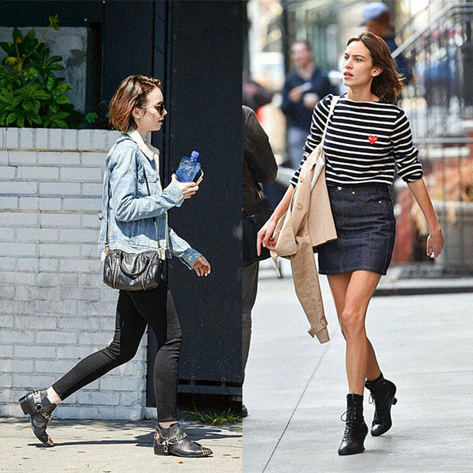 欧美穿搭明星ins,欧美女明星穿搭街拍