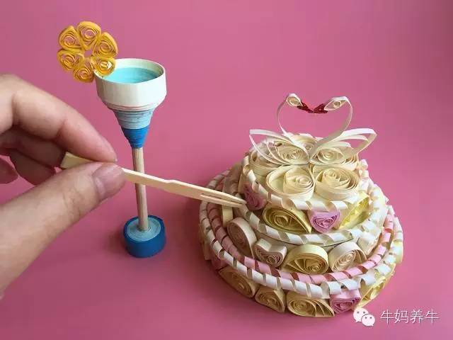 衍纸创意手工简单图片,衍纸手工亲子