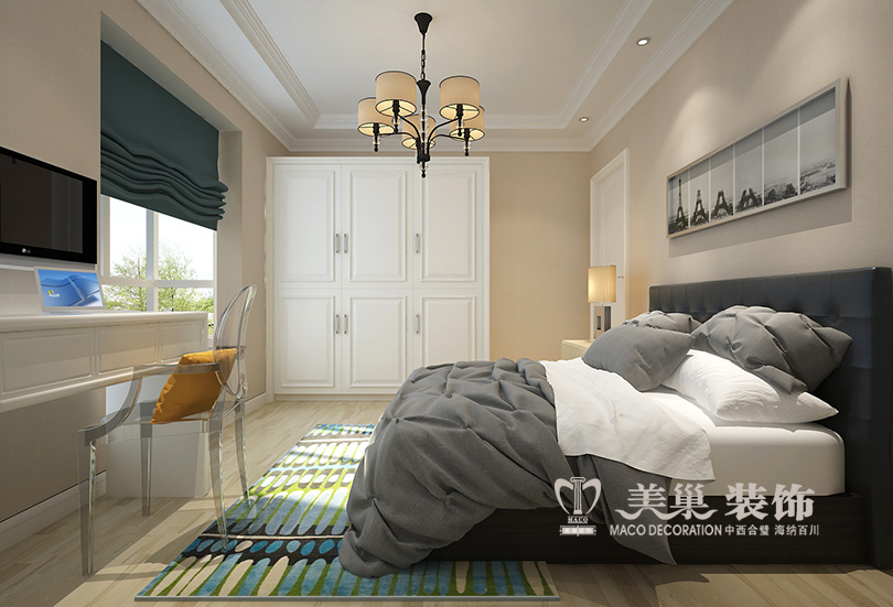 倾一世之眸,演绎现代经典金鹏时代装修设计