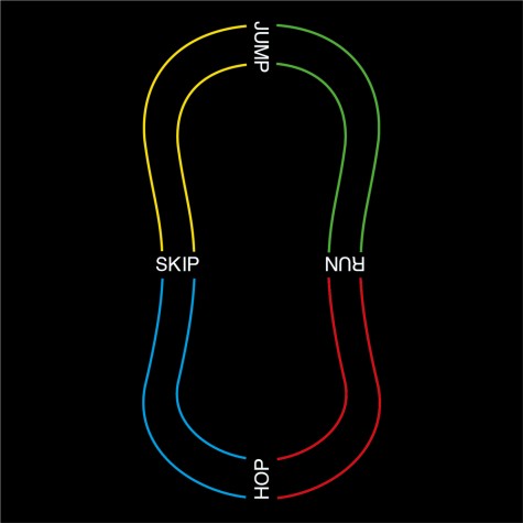 不要小看一个幼儿园,幼儿园地面标志图