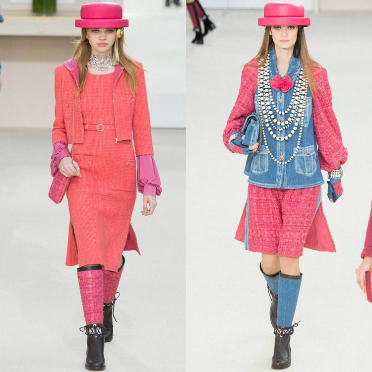 小香风的穿搭给人什么感觉,小香风这么穿也很香