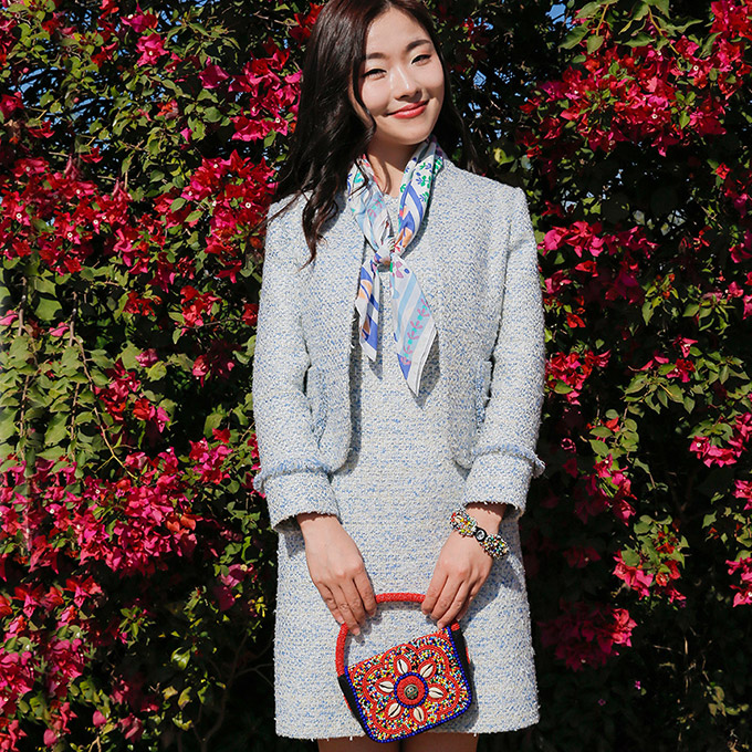 小香风的穿搭给人什么感觉,小香风这么穿也很香