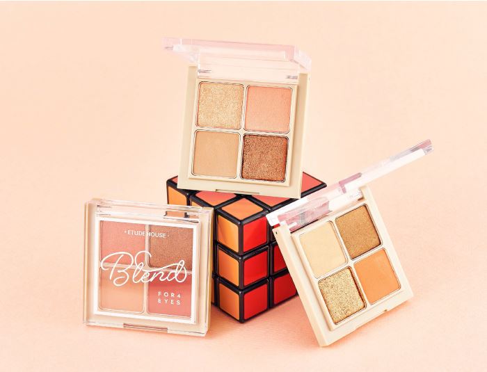 平价眼影盘9.9元三个,韩国品牌眼影盘