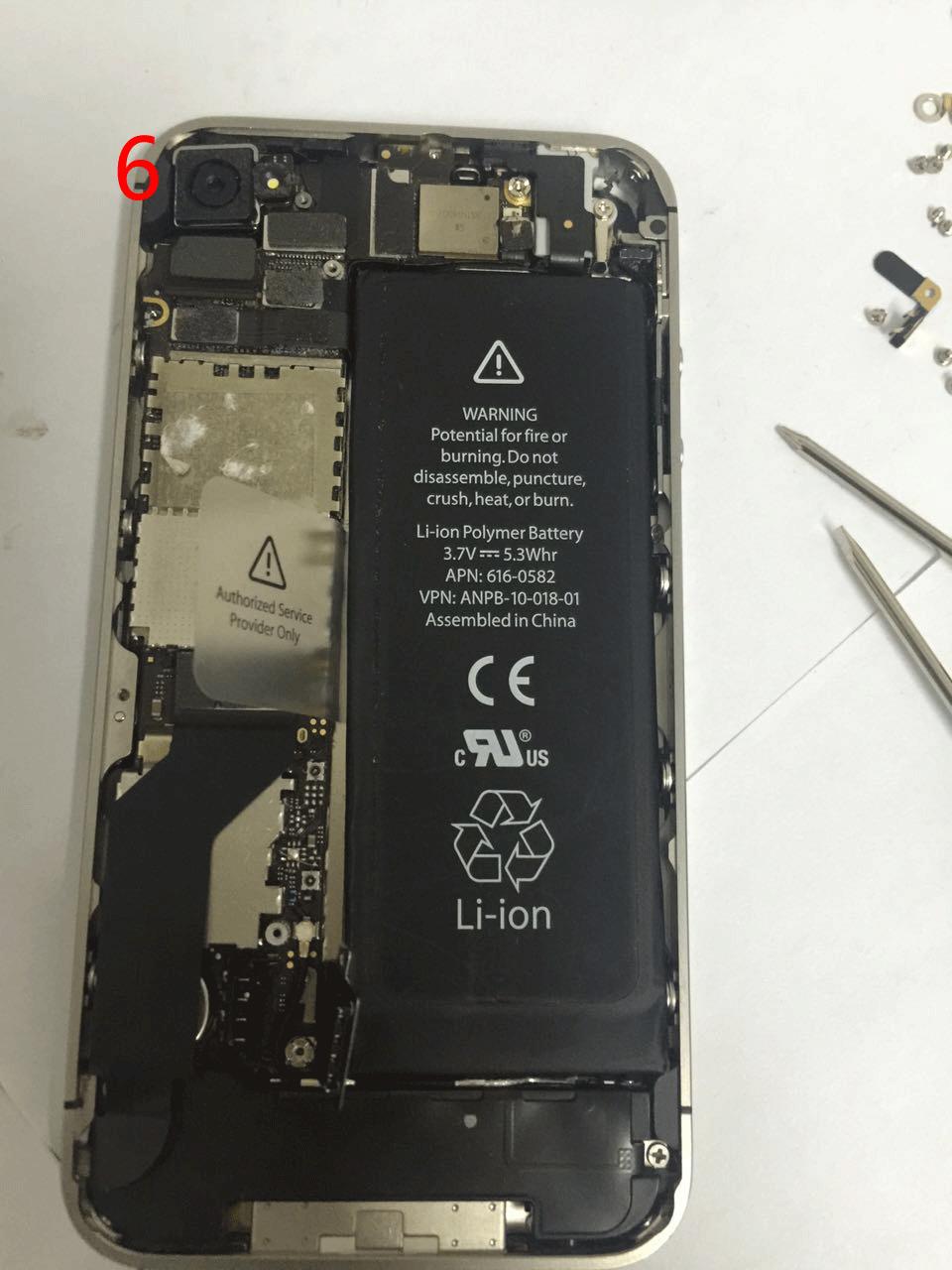 苹果4s主板怎么装,iphone4s刷机ios6.1.3