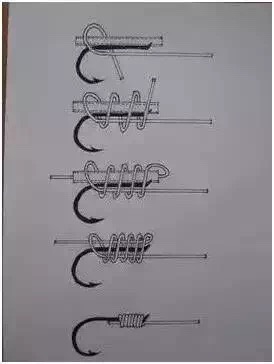 绑钩图解,路亚绑钩方法图解视频