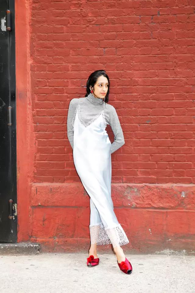 外国人穿的吊带裙,全世界都在穿的衣服