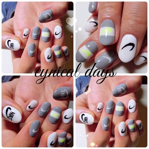 当女人味十足的指彩遇上了男孩风十足的运动品牌会怎么样?