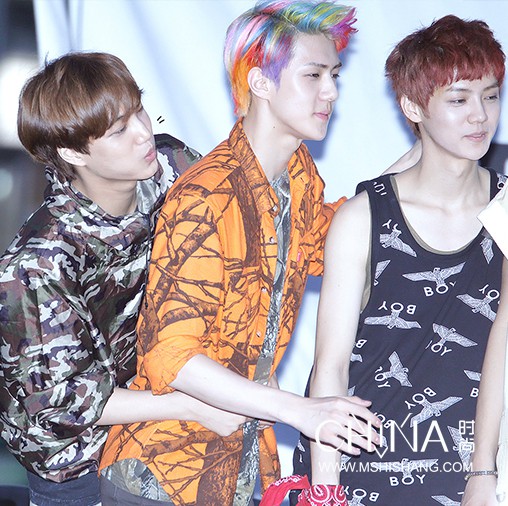 吴世勋exo十一周年日本,exo吴世勋各种造型
