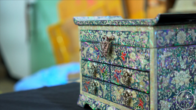 灿若虹霞！看小小贝壳如何变身韩国国礼