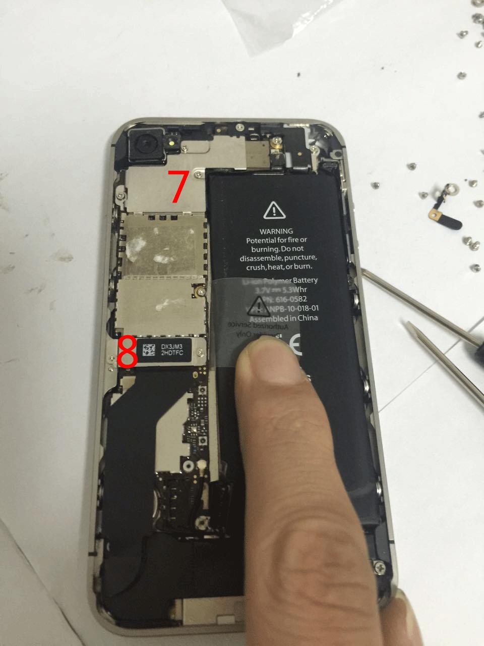 苹果4s主板怎么装,iphone4s刷机ios6.1.3